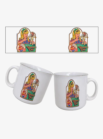 Steven Rhodes Voodoo Doll 20oz Camper Mug