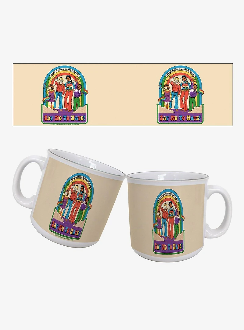 Steven Rhodes Say No To Hate 20oz Camper Mug