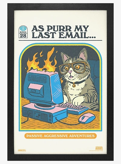 Steven Rhodes As Per My Last Email Framed Wall Art