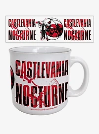 Castlevania: Nocturne Drolta Blood Splatter 20oz Camper Mug