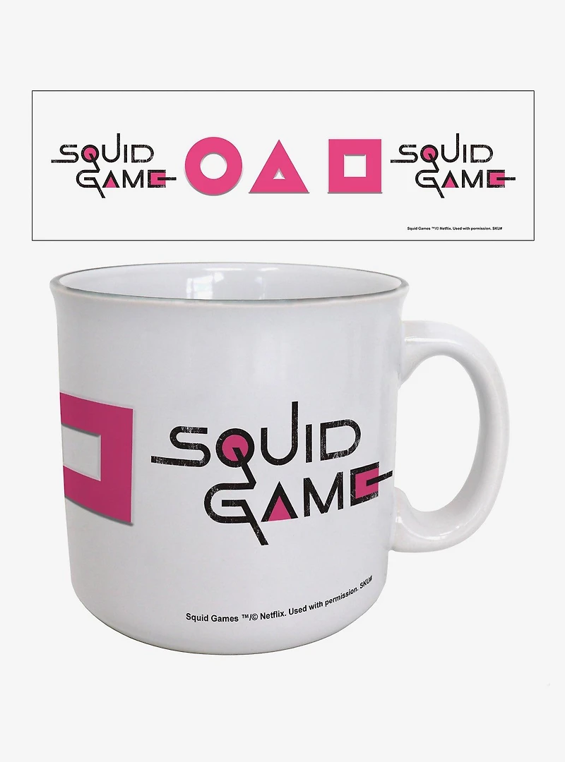 Squid Game Logo 20oz Camper Mug