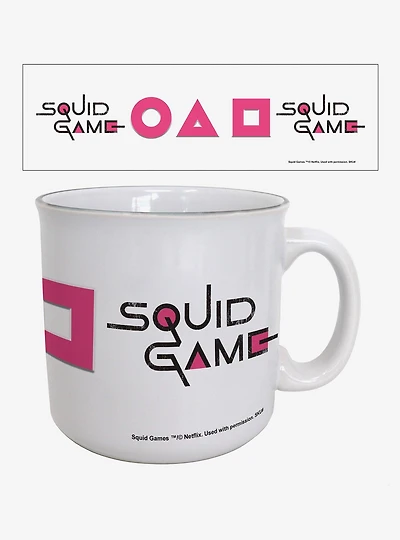 Squid Game Logo 20oz Camper Mug
