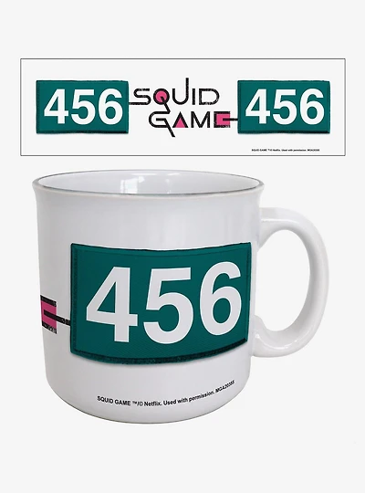 Squid Game Player 456 20oz Camper Mug