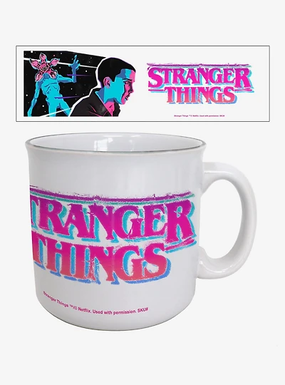 Stranger Things Neon 11 20oz Camper Mug