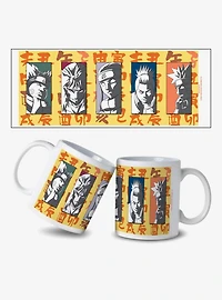Naruto Shippuden Character Faces 11oz Mug