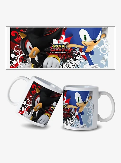 Sonic Shadow Generations Sonic & Shadow 11oz Mug