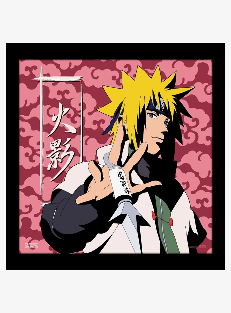 Naruto Shippuden Minato Framed Print