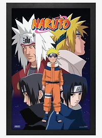 Naruto Shippuden Naruto Group Framed Wall Art