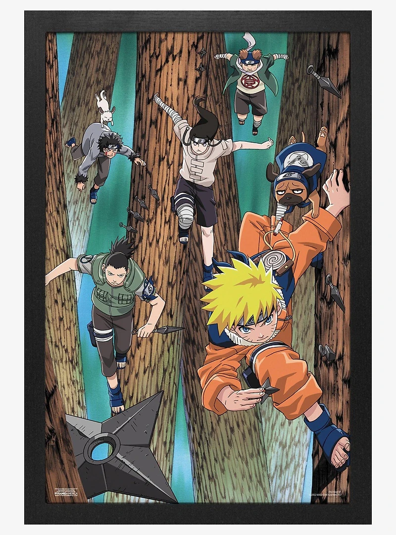 Naruto Shippuden Naruto Woods Framed Wall Art