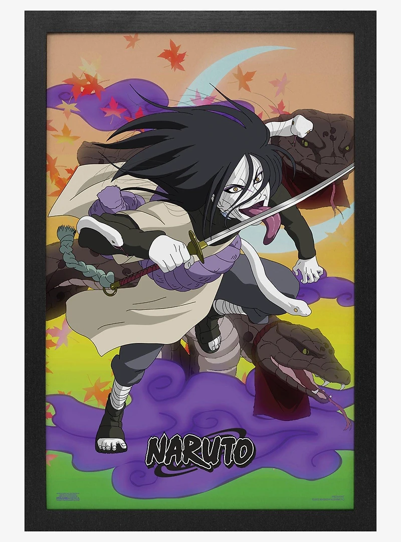 Naruto Shippuden Orochimaru S2 Framed Wall Art