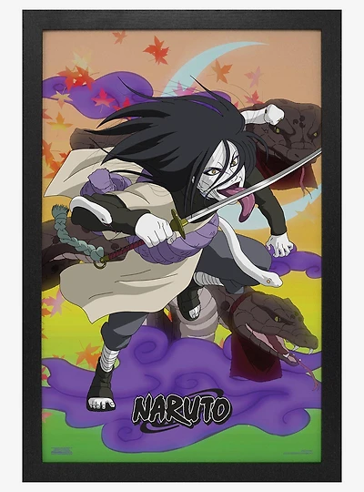 Naruto Shippuden Orochimaru S2 Framed Wall Art