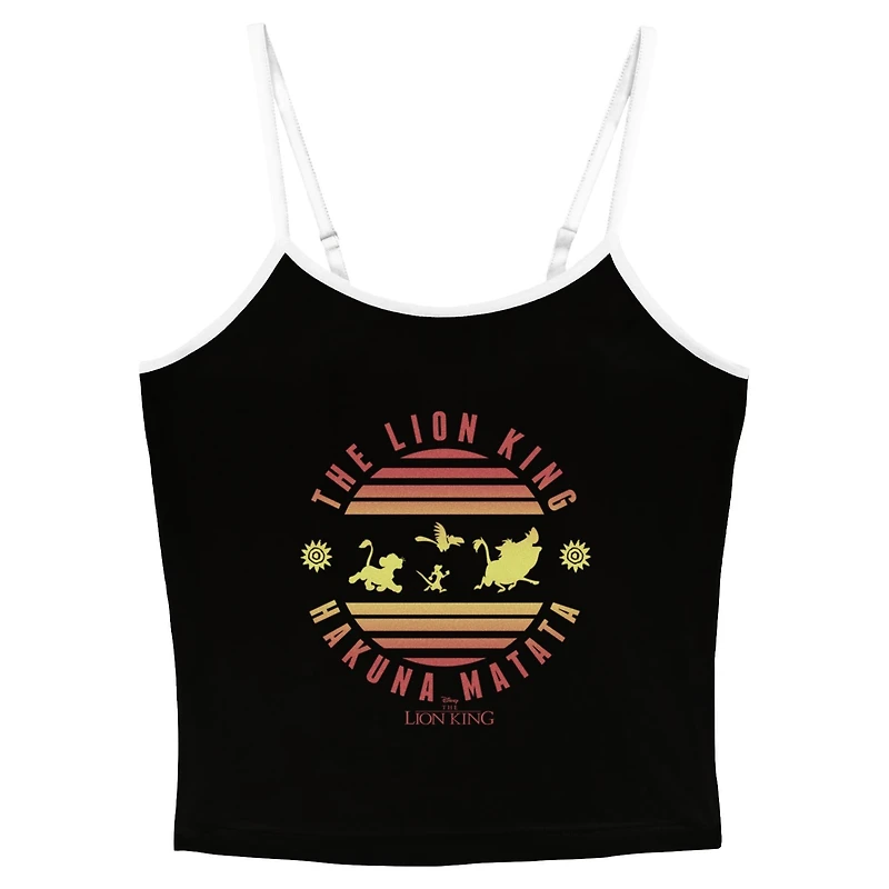 Disney The Lion King Hakuna Matata Sunset Womens Cami