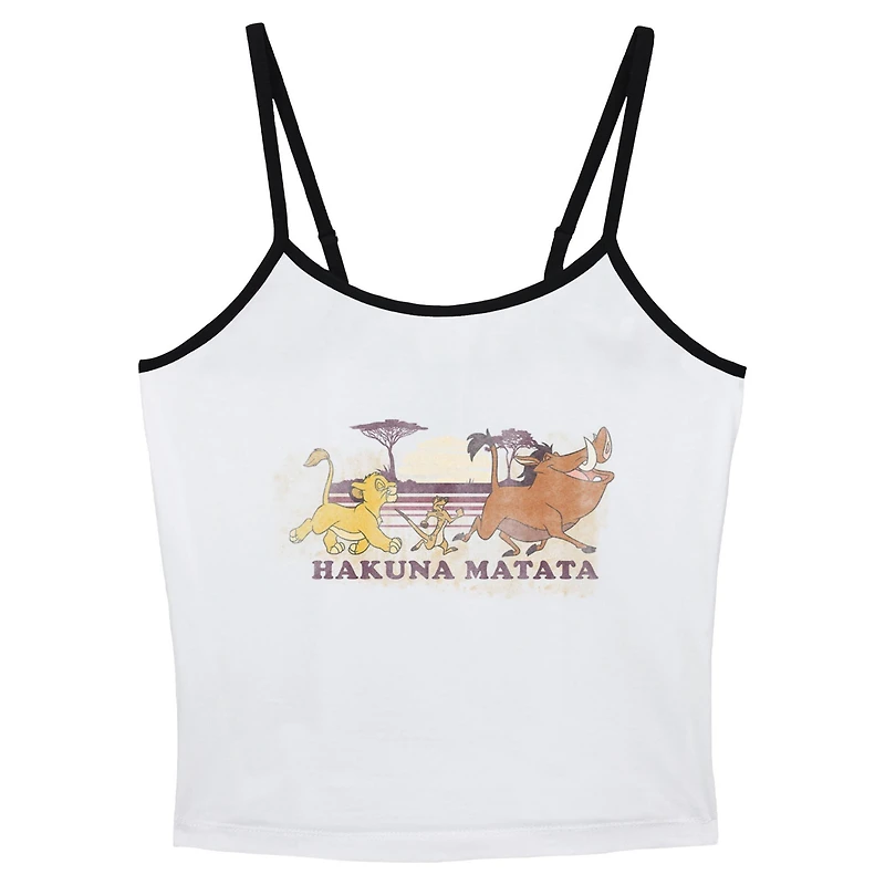 Disney The Lion King Hakuna Matata Walk Along Sunset Womens Cami