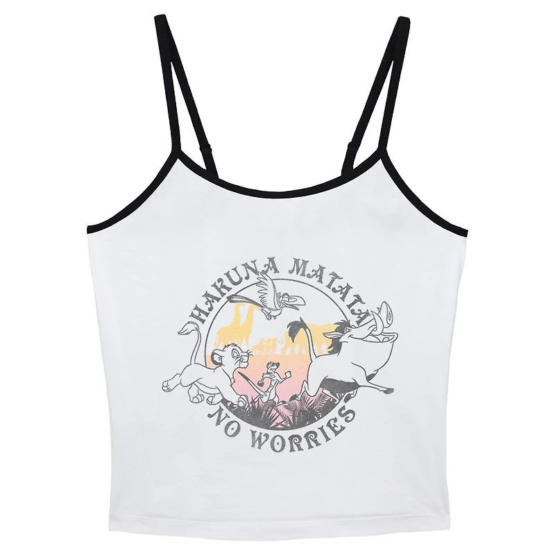 Disney The Lion King Hakuna Matata No Worries Circle Womens Cami