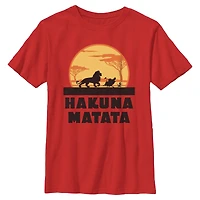 Disney The Lion King Hakuna Matata Walk Along Youth T-Shirt