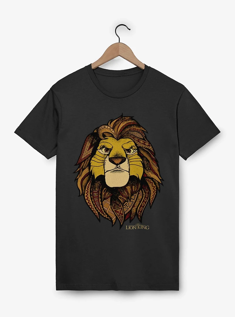 Disney The Lion King Zimba Pattern Face T-Shirt
