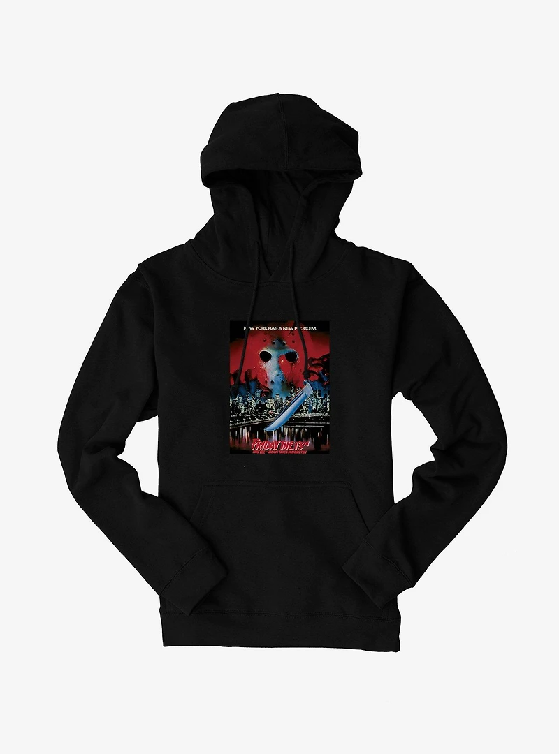 Friday The 13th Jason Takes Manhattan Hoodie