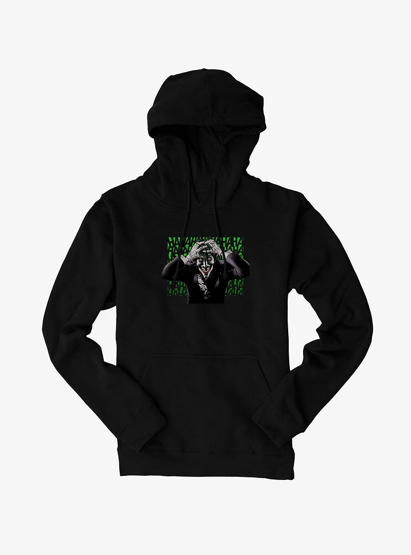 DC Comics Batman The Joker Laughter Is Best Medicine Hoodie