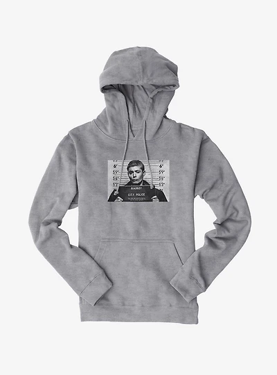 Supernatural Dean Winchester Mug Shot Hoodie