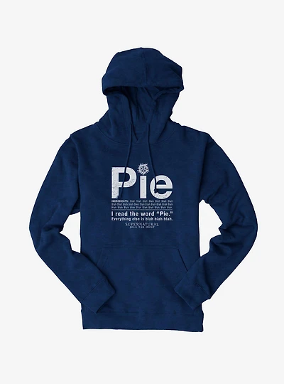Supernatural Pie Hoodie