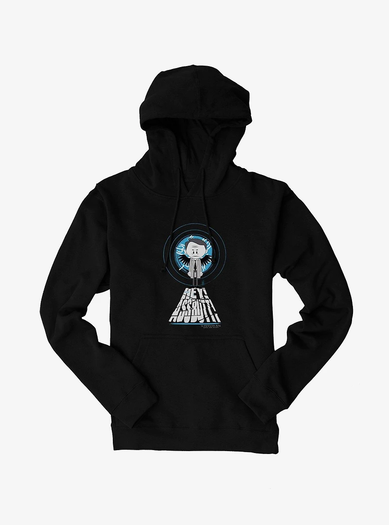 Supernatural Castiel Assbutt Hoodie