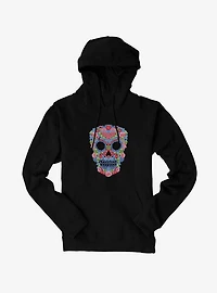 DC Comics Wonder Woman Flower Skull Hoodie