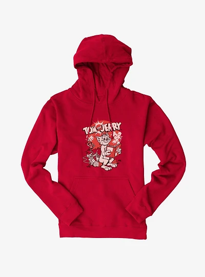 Tom And Jerry Firecracker Prank Hoodie