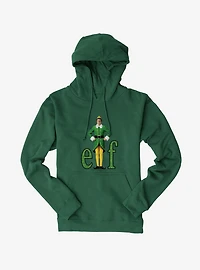 Elf Classic Logo Black Trace Hoodie