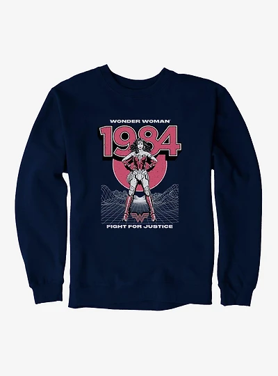 DC Comics Wonder Woman 1984 Fight For Justice Sweatshirt