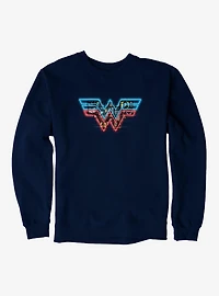 DC Comics Wonder Woman 1984 TV Stacked Insignia Sweatshirt