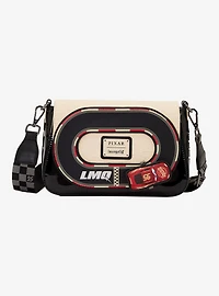 Loungefly Disney Pixar Cars Lightning McQueen Racetrack Crossbody Bag