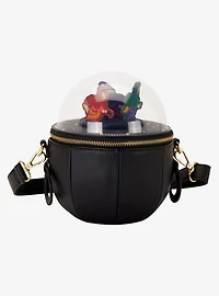 Loungefly Disney Hocus Pocus Sanderson Sisters Flying Figural Dome Crossbody Bag