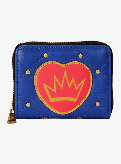 Loungefly Disney Descendants Evie Heart Small Zip Wallet
