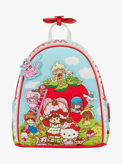 Loungefly Sanrio Hello Kitty & Friends x Strawberry Shortcake Scene Strawberry Scented Mini Backpack