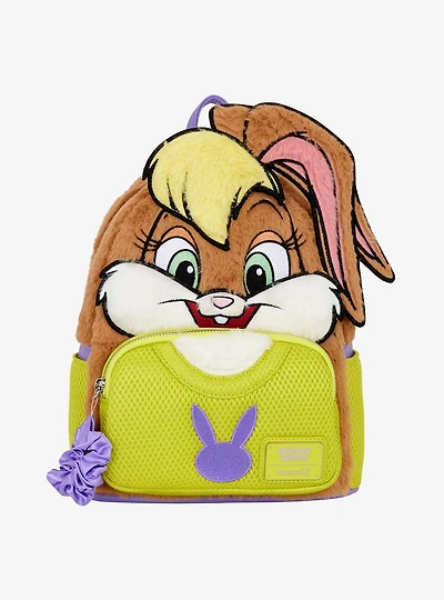 Loungefly Looney Tunes Lola Bunny Plush Figural Mini Backpack