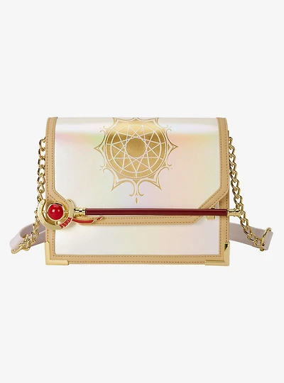 Loungefly Frieren: Beyond Journey's End Frieren's Staff Crossbody Bag