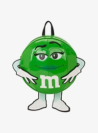 Loungefly M&M's Green M&M Figural Chocolate Scented Mini Backpack