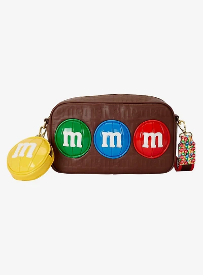 Loungefly M&M's Chocolate Scented Crossbody Bag with Coin Purse