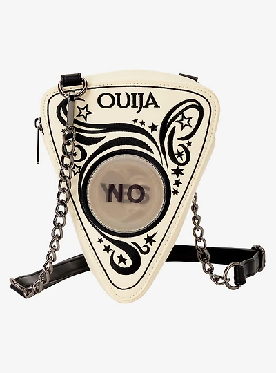 Ouija Planchette Lenticulat Glow-in-the-Dark Crossbody Bag