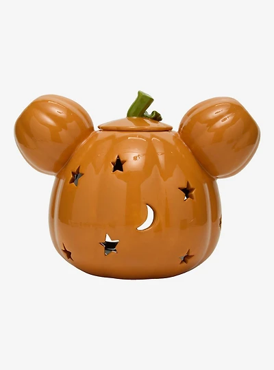 Disney Mickey Mouse Pumpkin Figural Tea Light Holder - BoxLunch Exclusive