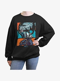 Magic: The Gathering Maelstrom Wanderer, Mikaeus, Neheb Womens Oversized Sweatshirt