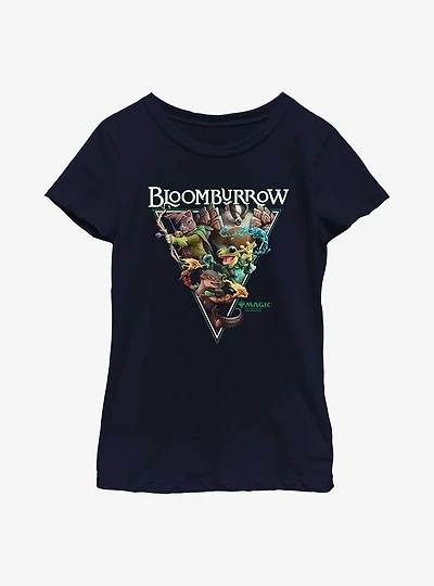 Magic: The Gathering Bloomburrow Critters Youth Girls T-Shirt