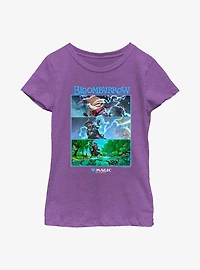 Magic: The Gathering Bloomburrow Otters Youth Girls T-Shirt
