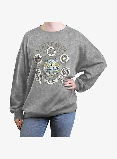Magic: The Gathering Strixhaven Alumni Womens Oversized Sweatshirt