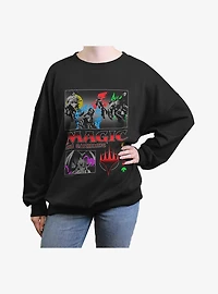 Magic: The Gathering Planeswalkers Womens Oversized Sweatshirt