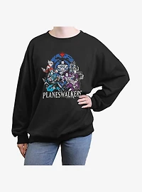 Magic: The Gathering Planeswalkers Group Womens Oversized Sweatshirt