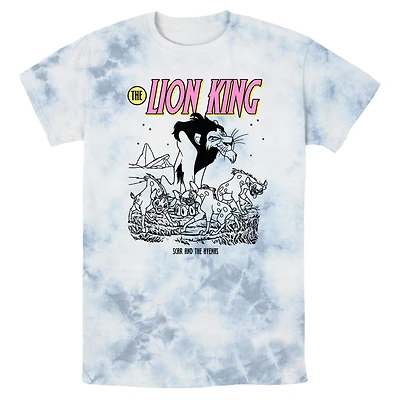 Disney The Lion King Scar And Hyenas Tie-Dye T-Shirt