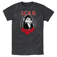 Disney The Lion King Scar Rose Mineral Wash T-Shirt