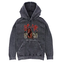 Disney The Lion King Scar Be Prepared Mineral Wash Hoodie