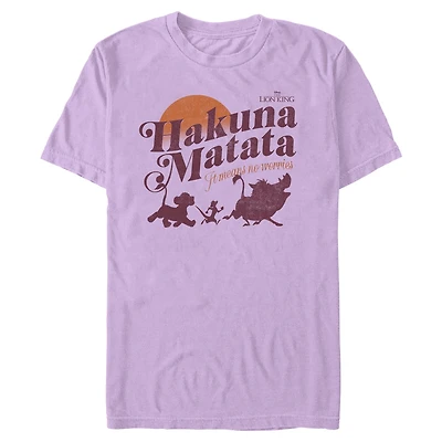 Disney The Lion King Hakuna Matata No Worries Garment Dye T-Shirt